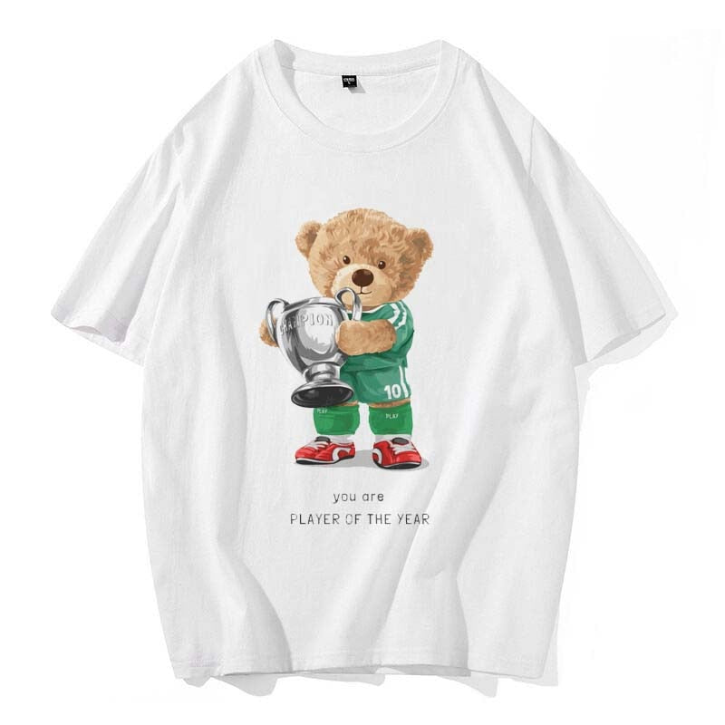Eco Friendly Champion Player Bear T shirt