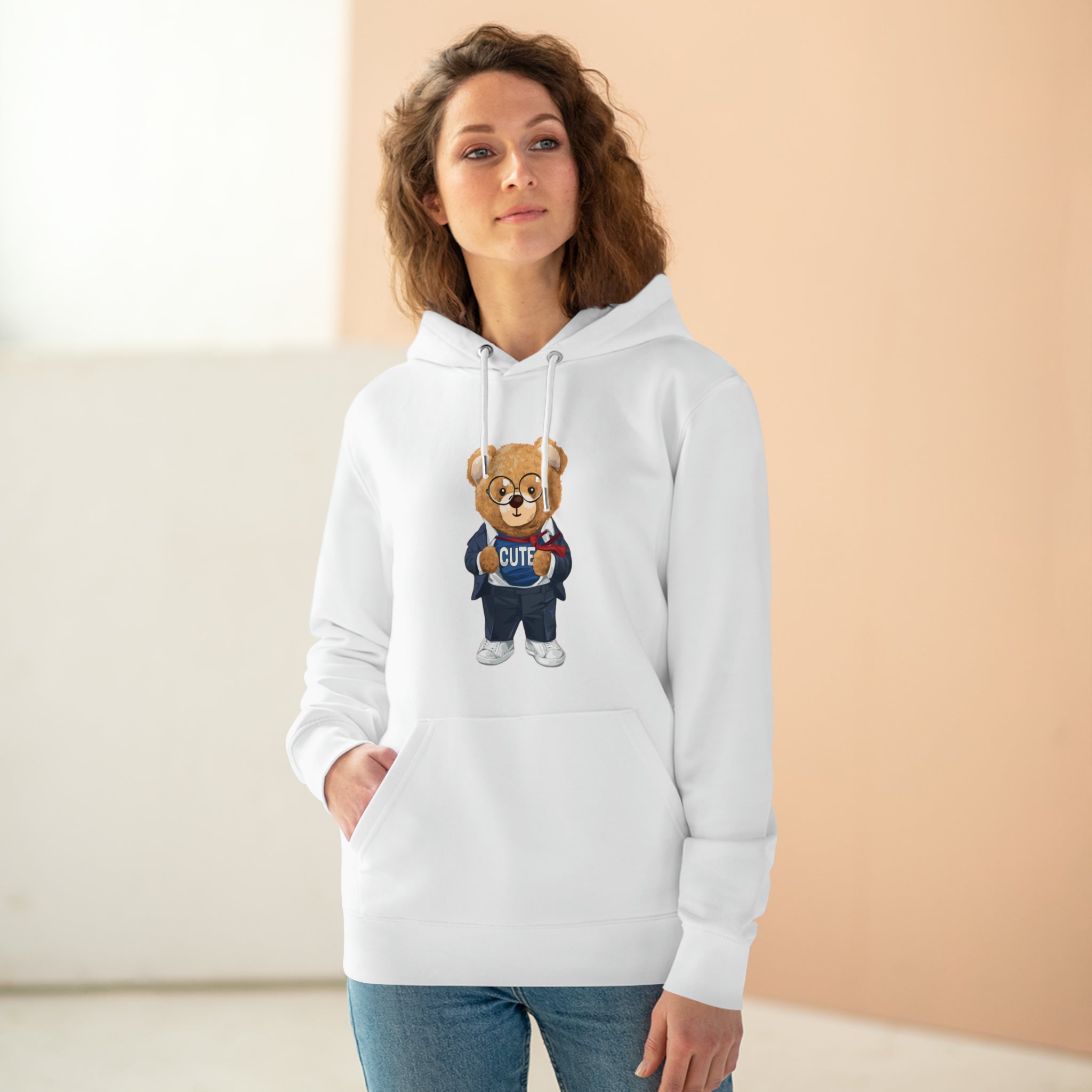 Eco-Friendly Cute Bear Hoodie