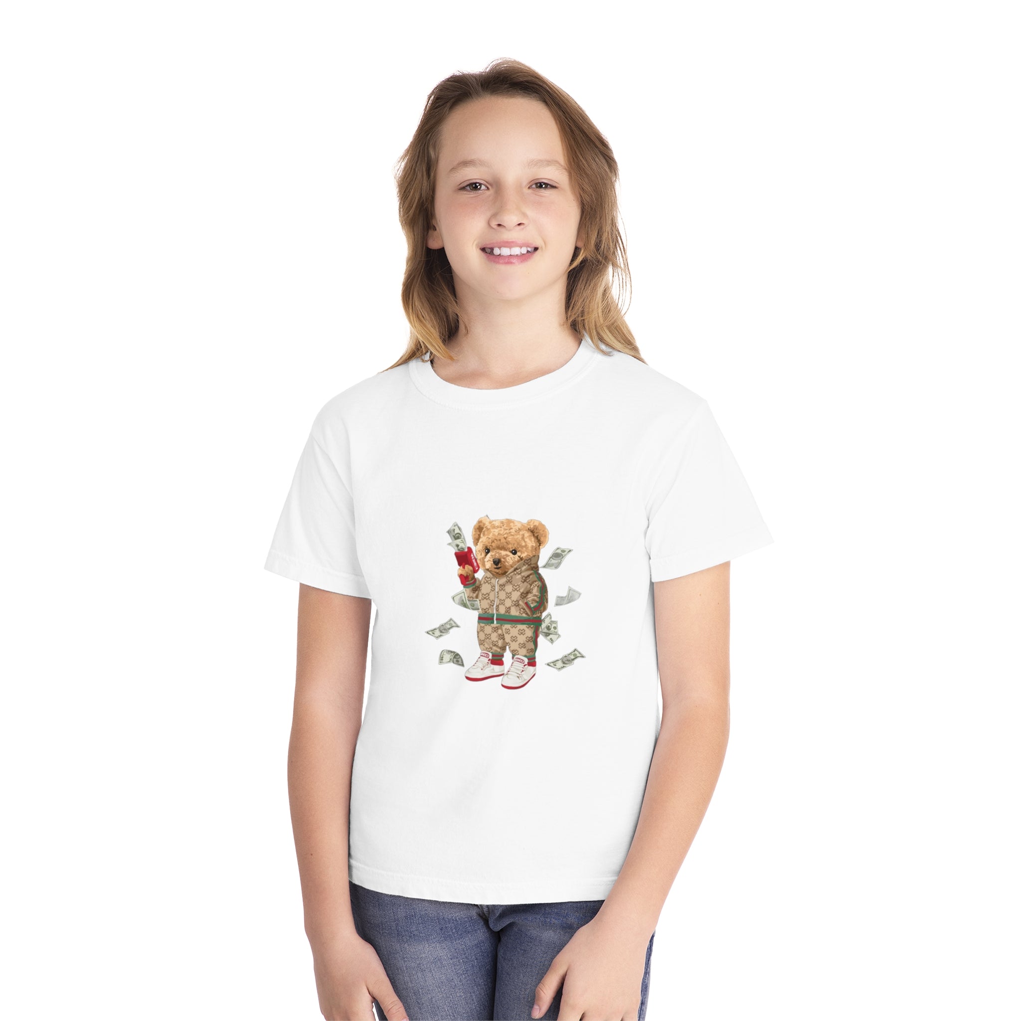 Eco-Friendly Rich Bear Kids T-shirt