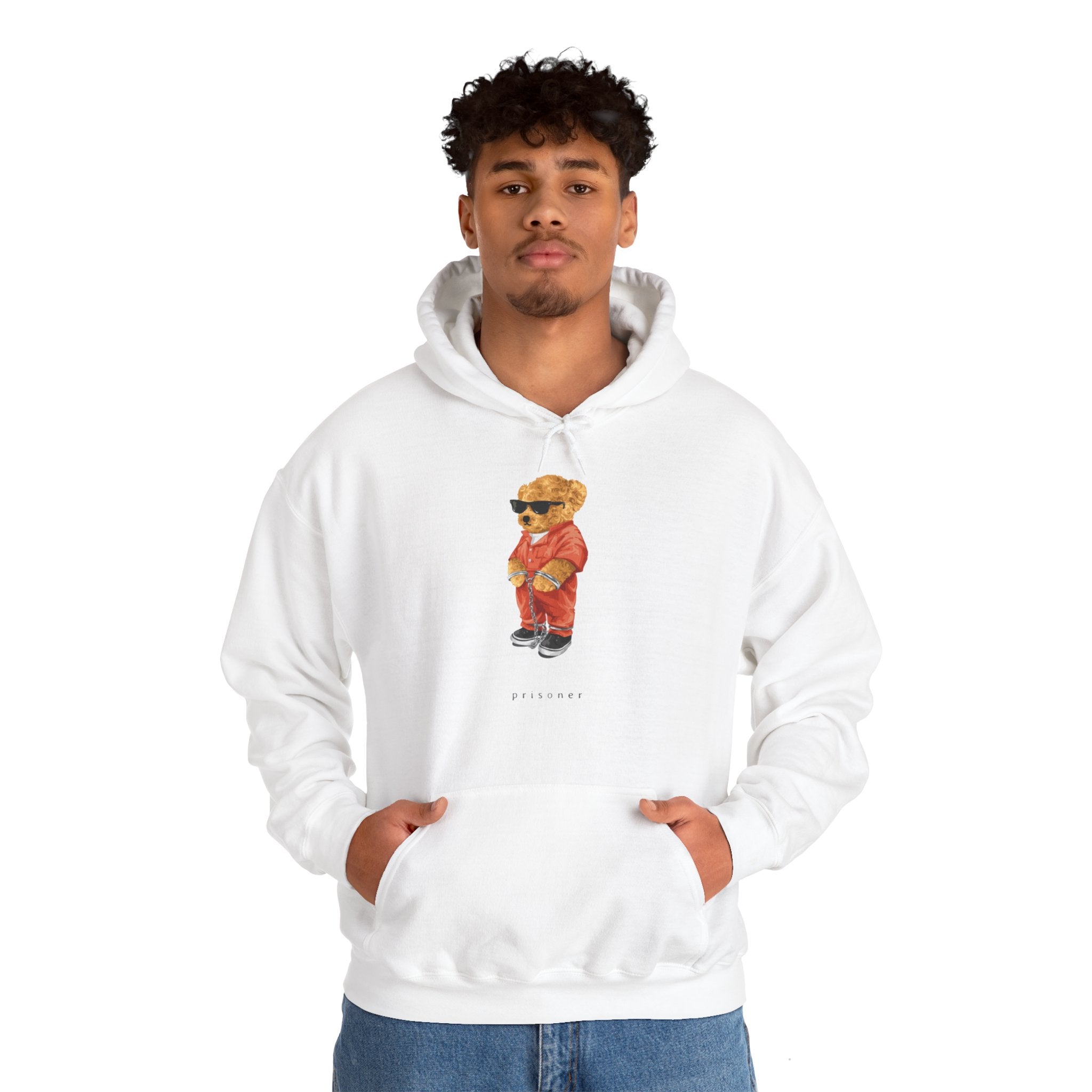 Eco-Friendly Prisoner Bear Hoodie