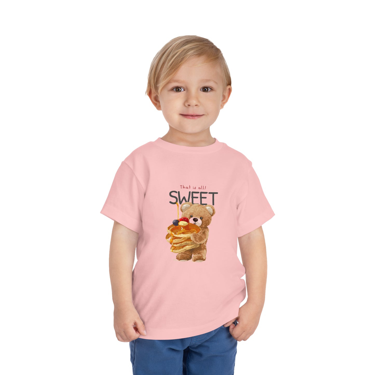 Eco-Friendly Pancake Bear Kids T-shirt
