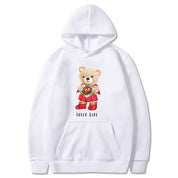 Eco-Friendly Super Girl Bear Hoodie