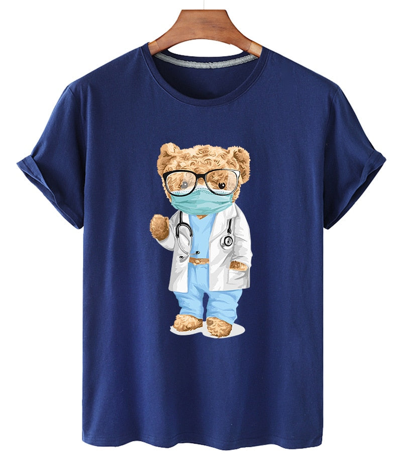 Eco-Friendly Doctor Bear T-shirt