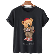 Eco-Friendly Camera Bear T-shirt