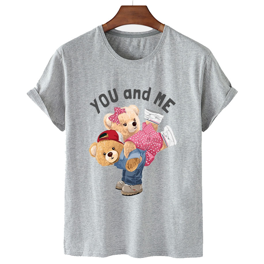 Eco-Friendly You and Me Bear T-shirt