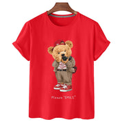 Eco-Friendly Camera Bear T-shirt