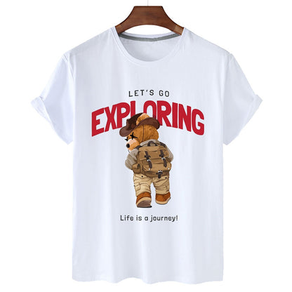 Eco-Friendly Explorer Bear T-shirt