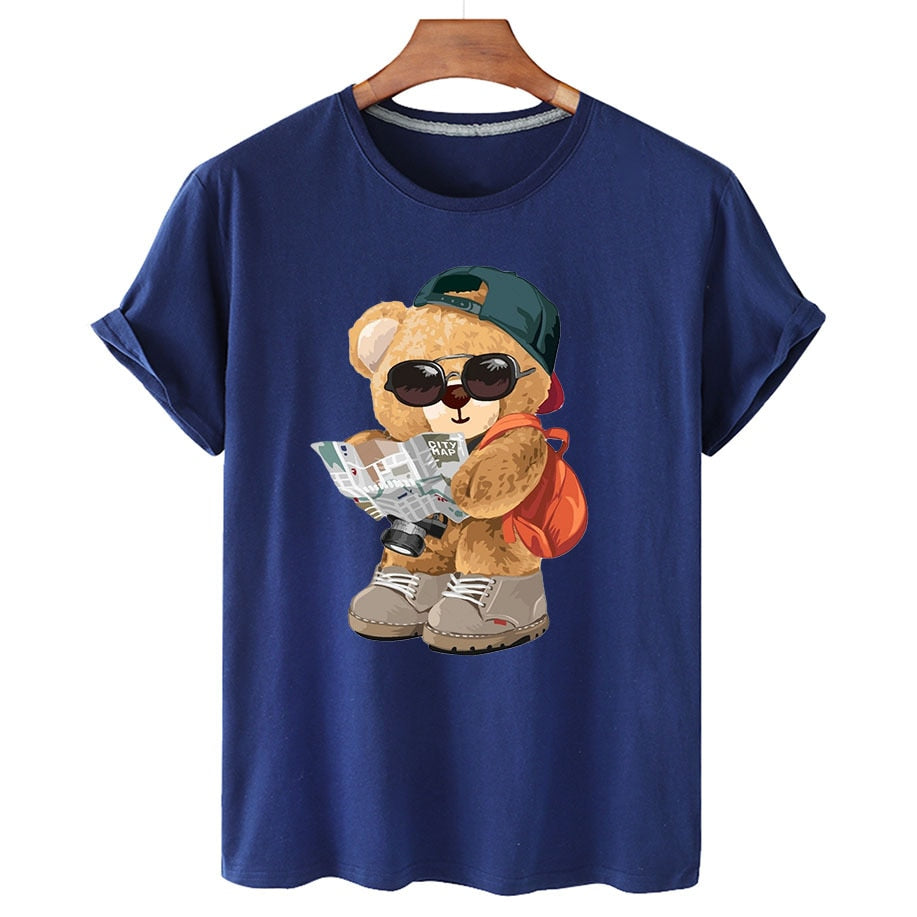 Eco-Friendly Tourist Bear T-shirt