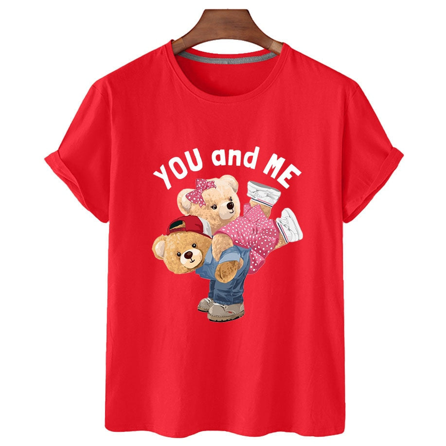 Eco-Friendly You and Me Bear T-shirt