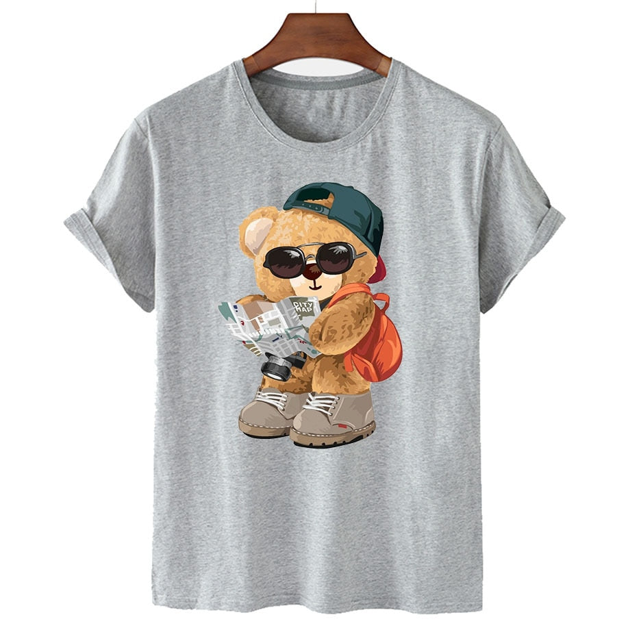 Eco-Friendly Tourist Bear T-shirt