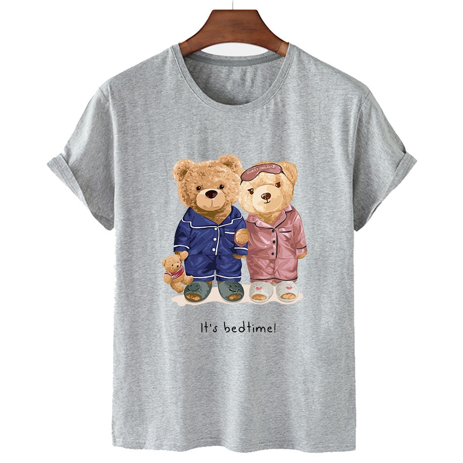 Eco-Friendly Bedtime Bear T-shirt