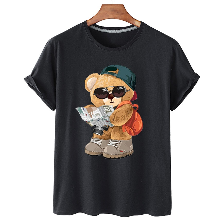 Eco-Friendly Tourist Bear T-shirt