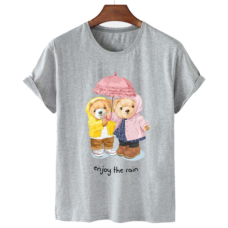 Eco-Friendly Rain Bear T-shirt