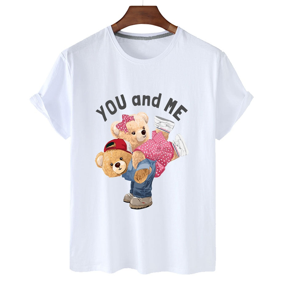 Eco-Friendly You and Me Bear T-shirt