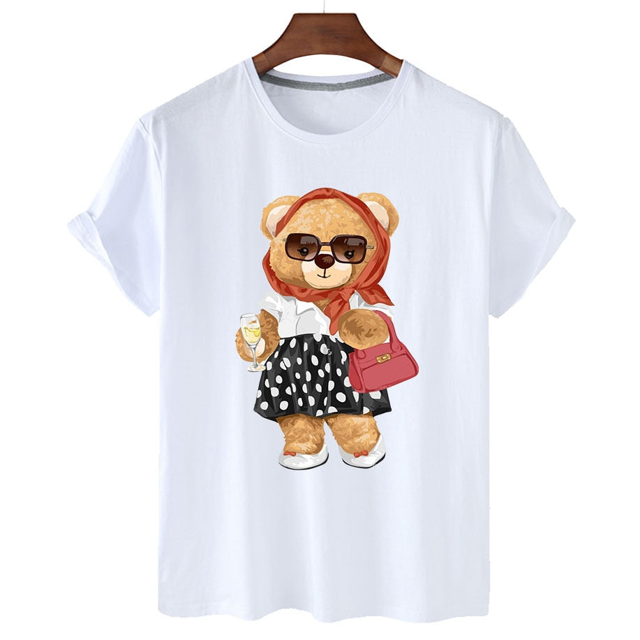 Eco-Friendly Classy Lady Bear T-shirt