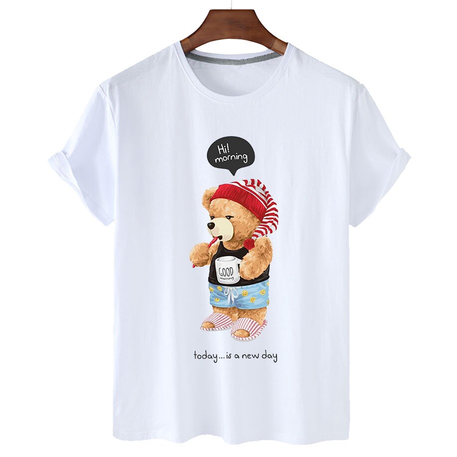 Eco-Friendly The Morning Bear T-shirt