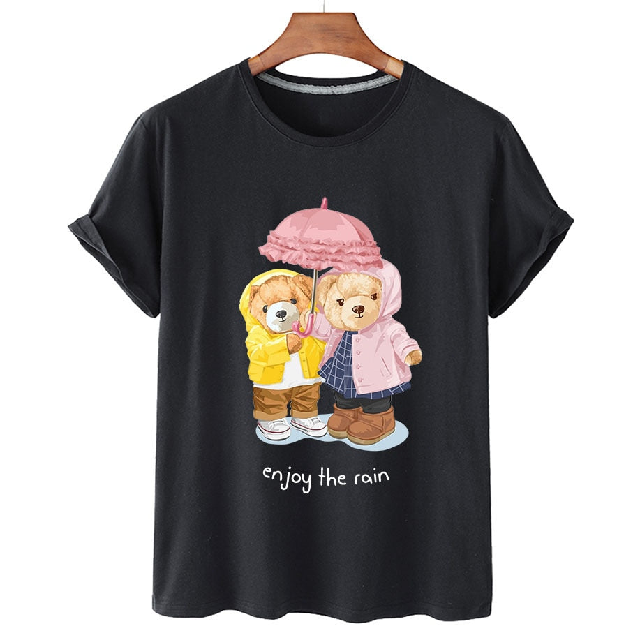 Eco-Friendly Rain Bear T-shirt