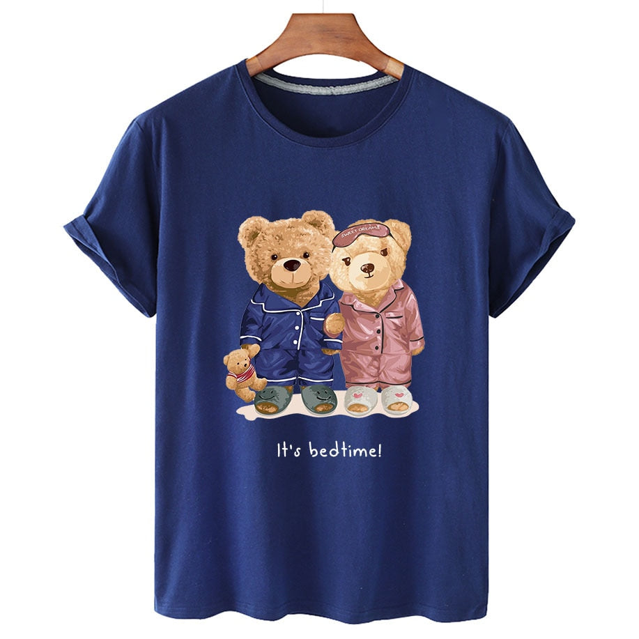 Eco-Friendly Bedtime Bear T-shirt