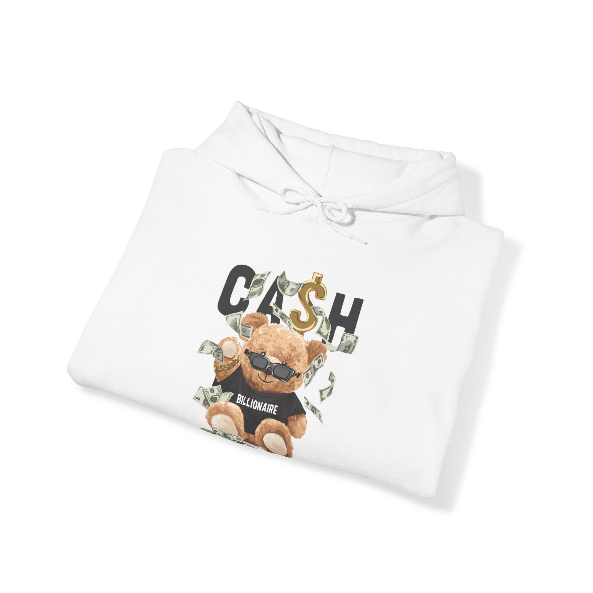 Eco-Friendly Cash Bear Hoodie