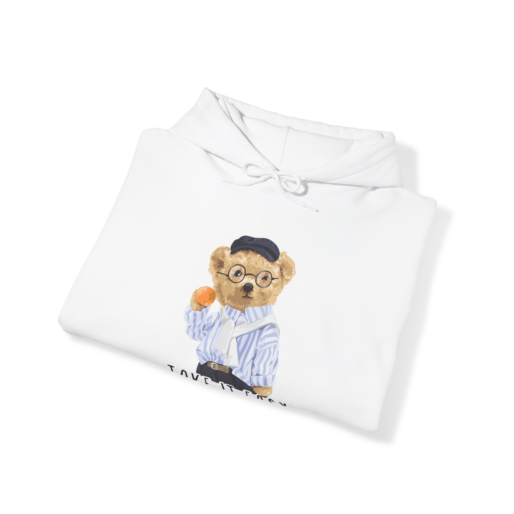 Eco-Friendly Take It Easy Bear Hoodie