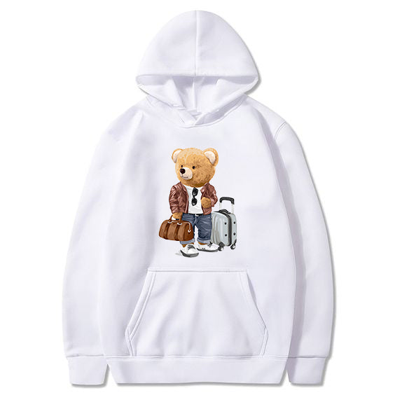 Eco-Friendly Airport Bear Hoodie