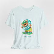 Organic Beach Mode Bear T-shirt