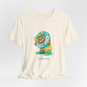 Organic Beach Mode Bear T-shirt
