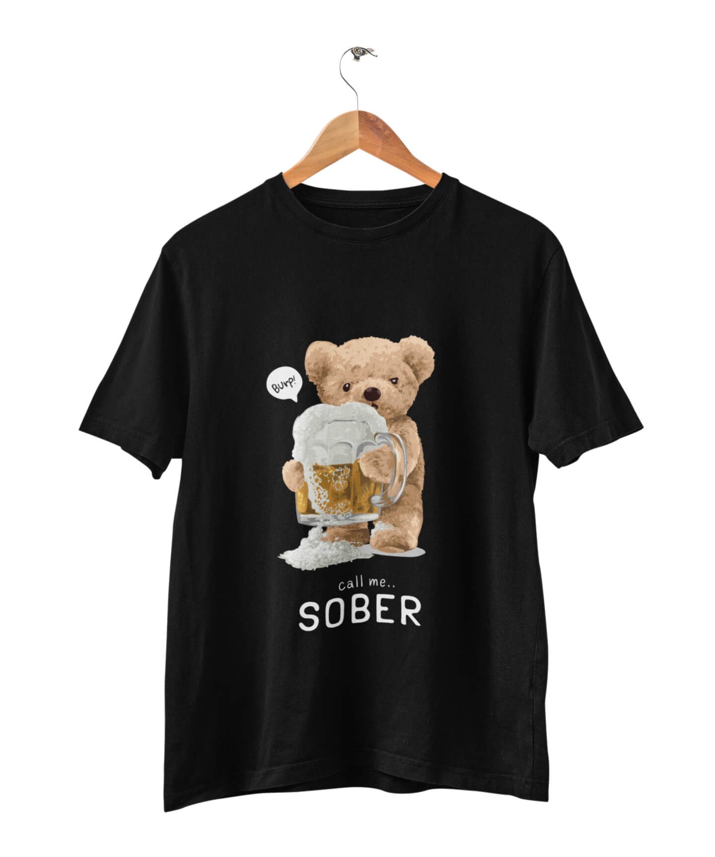 Organic Beer Bear T-shirt