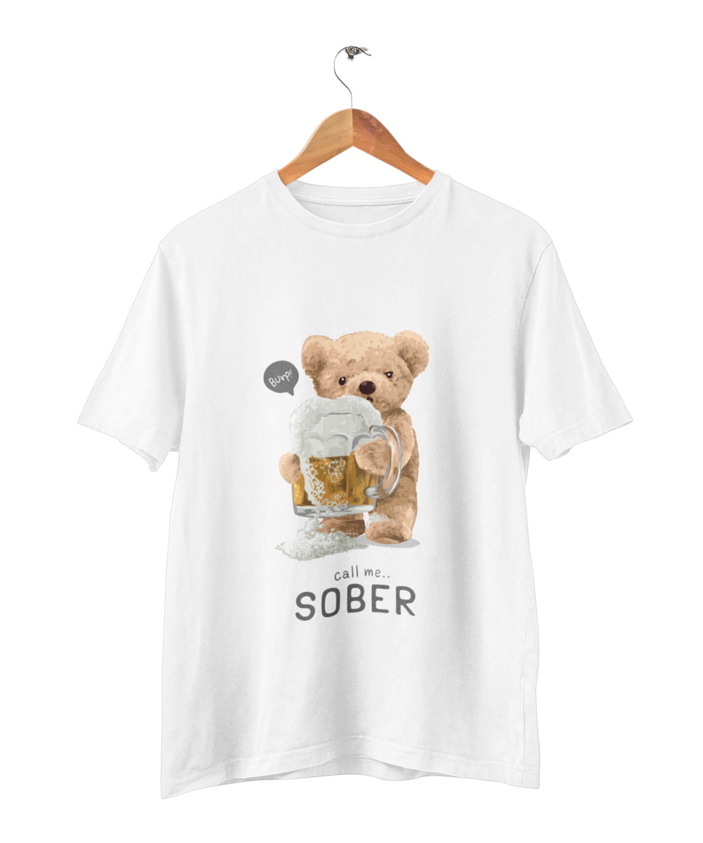 Organic Beer Bear T-shirt