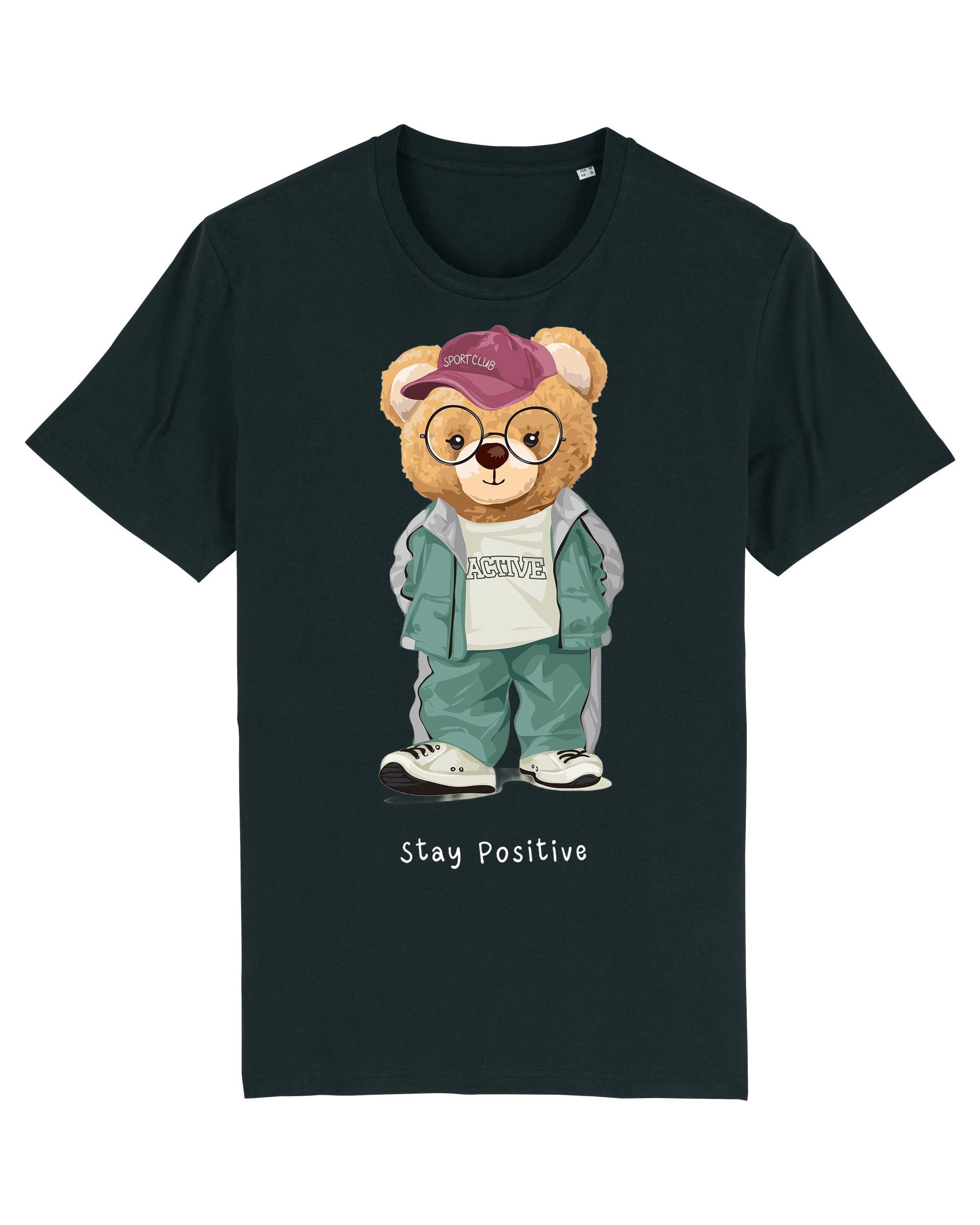 Eco-Friendly Positive Bear T-shirt