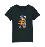 Eco-Friendly Bicycle Bear Kids T-shirt