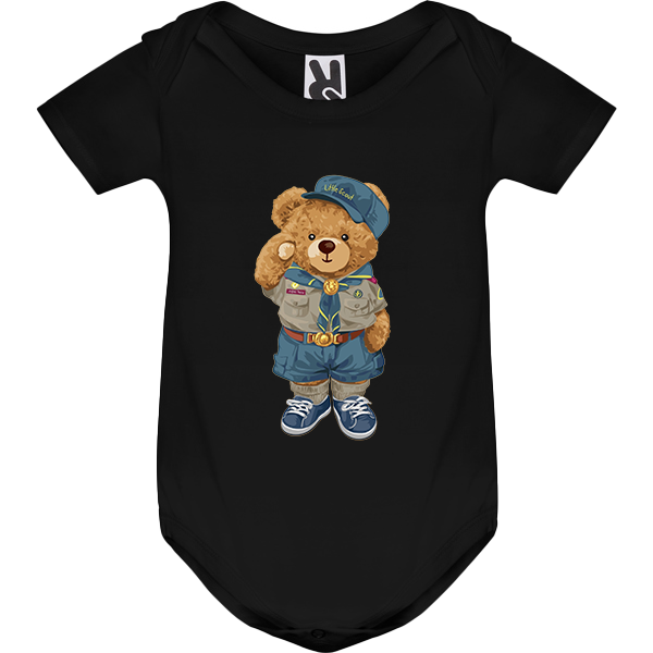 Eco-Friendly Scout Bear Baby Bodysuit