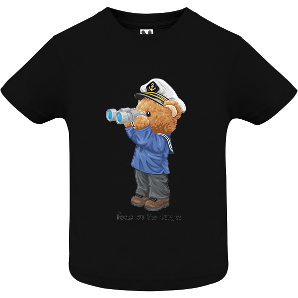 Eco-Friendly Captain Bear Baby T-shirt