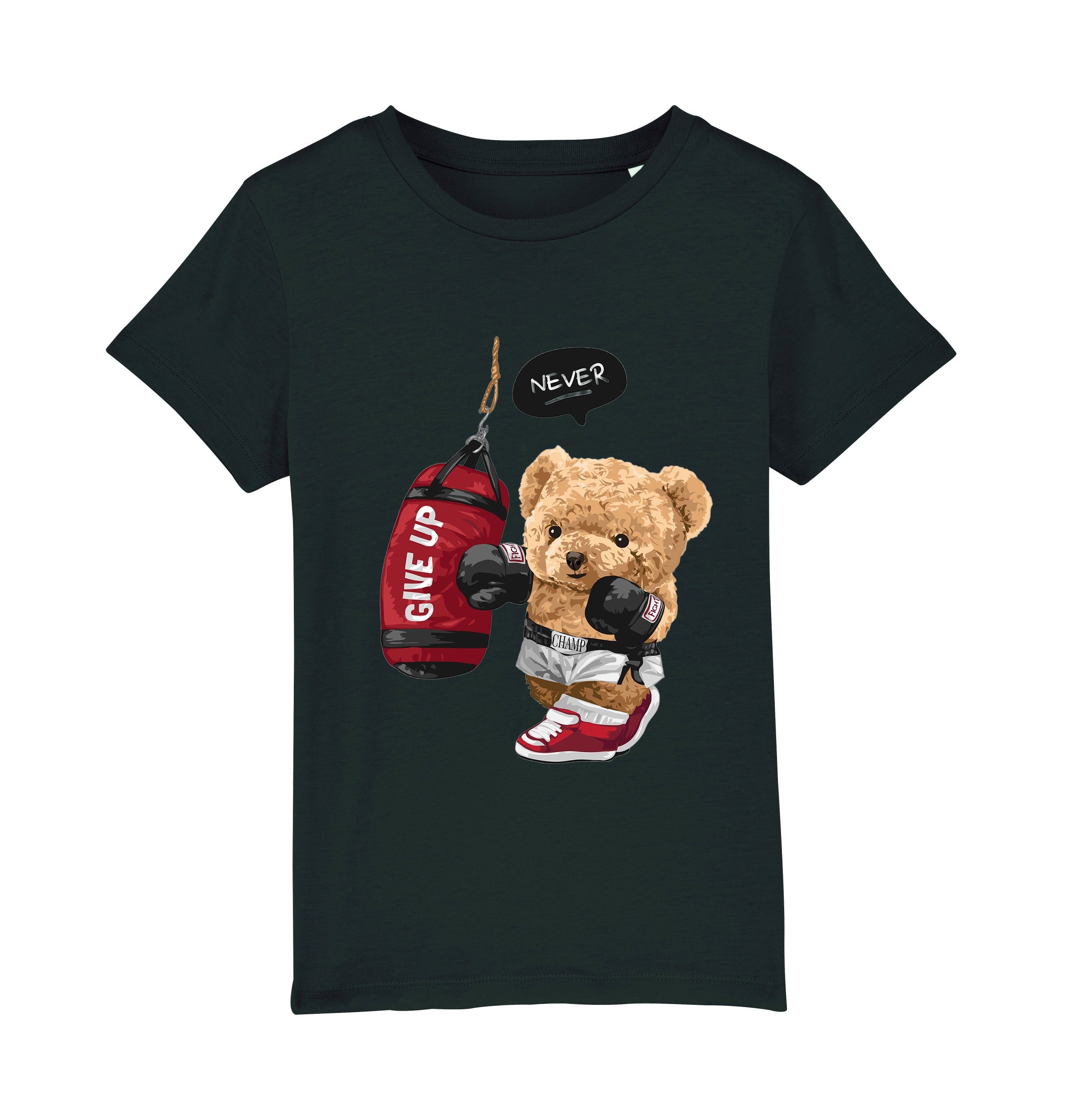 Eco-Friendly Boxing Bear Kids T-shirt