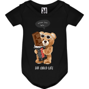 Eco-Friendly Choco Bear Baby Bodysuit