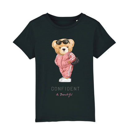 Eco-Friendly Confident Bear Kids T-shirt