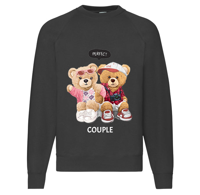 Eco-Friendly Couple Bear Pullover