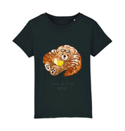 Eco-Friendly Croissant Bear Kids T-shirt