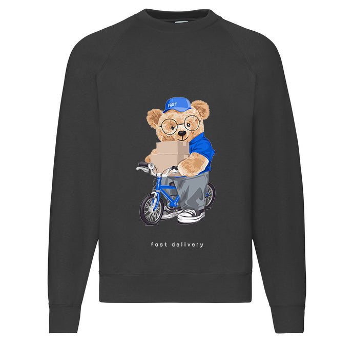 Eco-Friendly Bike Delivery Pullover