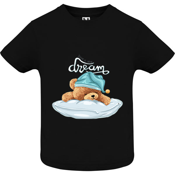Eco-Friendly Dreaming Bear Baby T-shirt