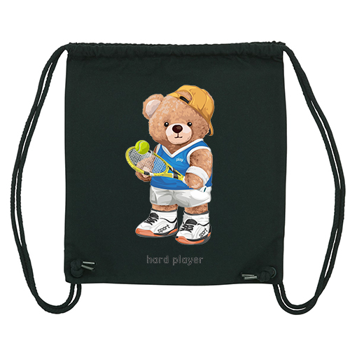 Eco-Friendly Tennis Bear Gym Bag