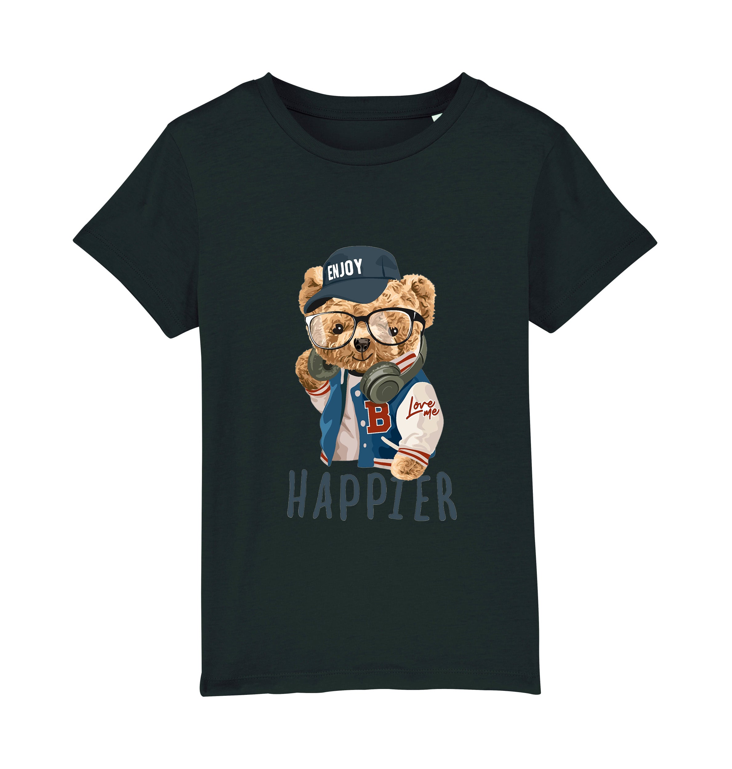 Eco-Friendly Happy Bear Kids T-shirt