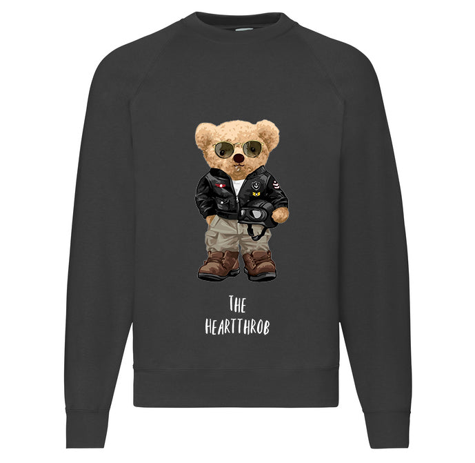 Eco-Friendly Heartthrob Bear Pullover