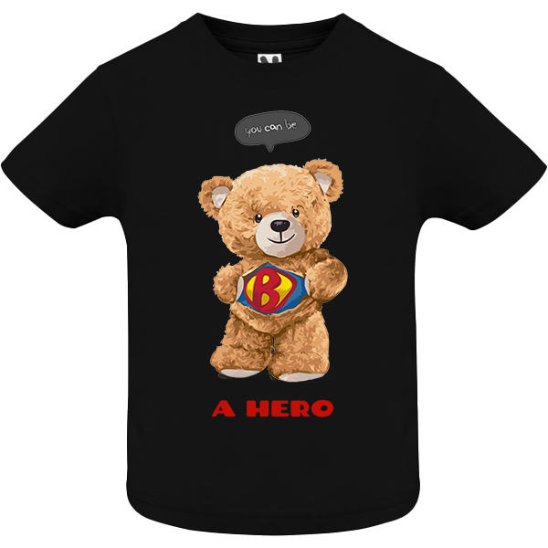 Eco-Friendly Hero Bear Baby T-shirt