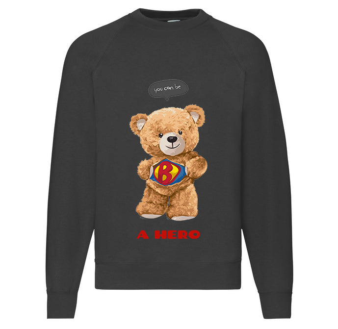 Eco-Friendly Hero Bear Pullover