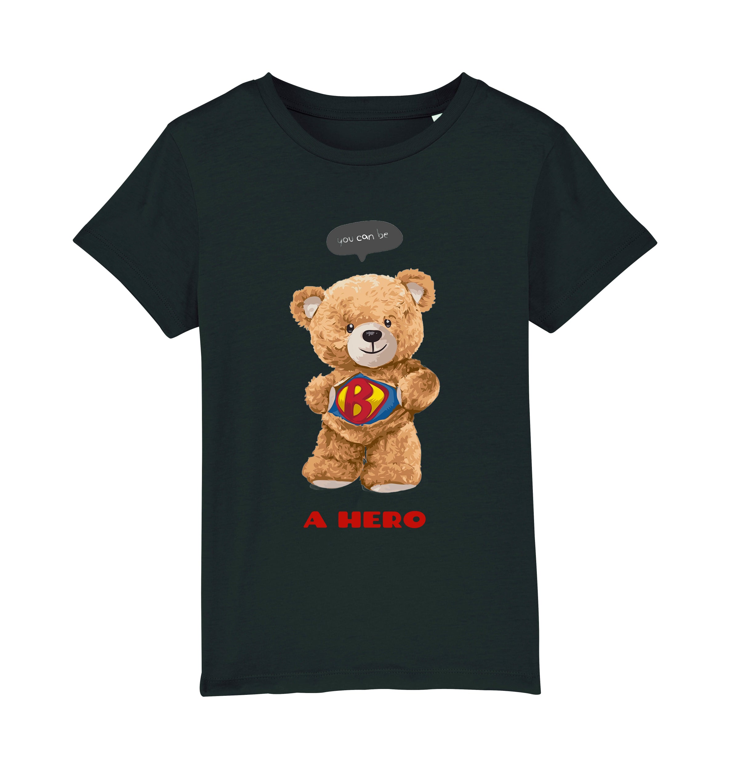 Eco-Friendly Hero Bear Kids T-shirt