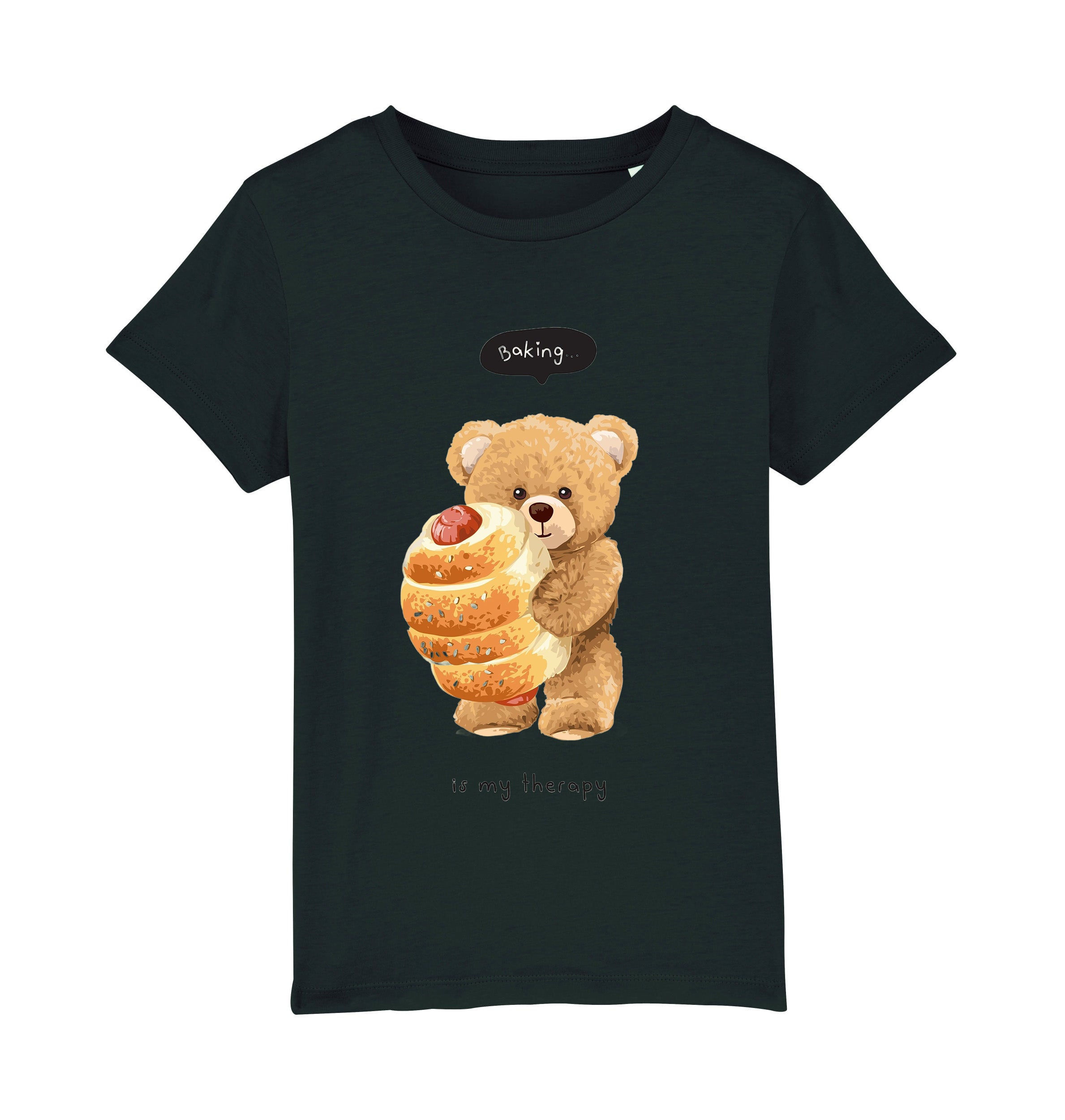 Eco-Friendly Hot Dog Bear Kids T-shirt