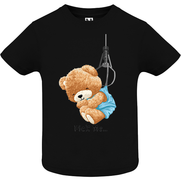 Eco-Friendly Pick Me Bear Baby T-shirt