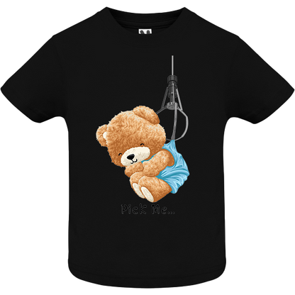 Eco-Friendly Pick Me Bear Baby T-shirt