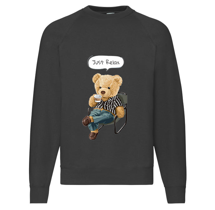 Eco-Friendly Relax Bear Pullover